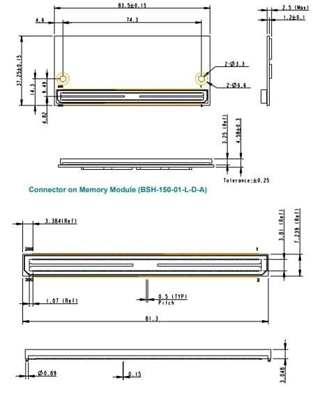 Schematic - Apacer Technology Inc. DD2.22260S.001 DDR4 SDRAM XR-DIMM Schematic - Apacer Technology Inc. DD2.22260S.001 DDR4 SDRAM XR-DIMM